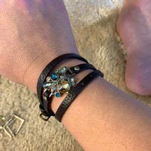 Jeweled Wrap Bracelet